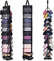 24 roll yoga legging storage organizer hanging storage bag clothes t shirt towel handbag shoes hat underwear closets roll holder