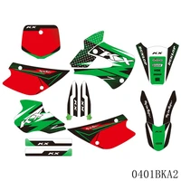 for kawasaki kx80 kx 80 1994 1995 1996 1997 1998 1999 2000 full graphics decals stickers motorcycle background custom number