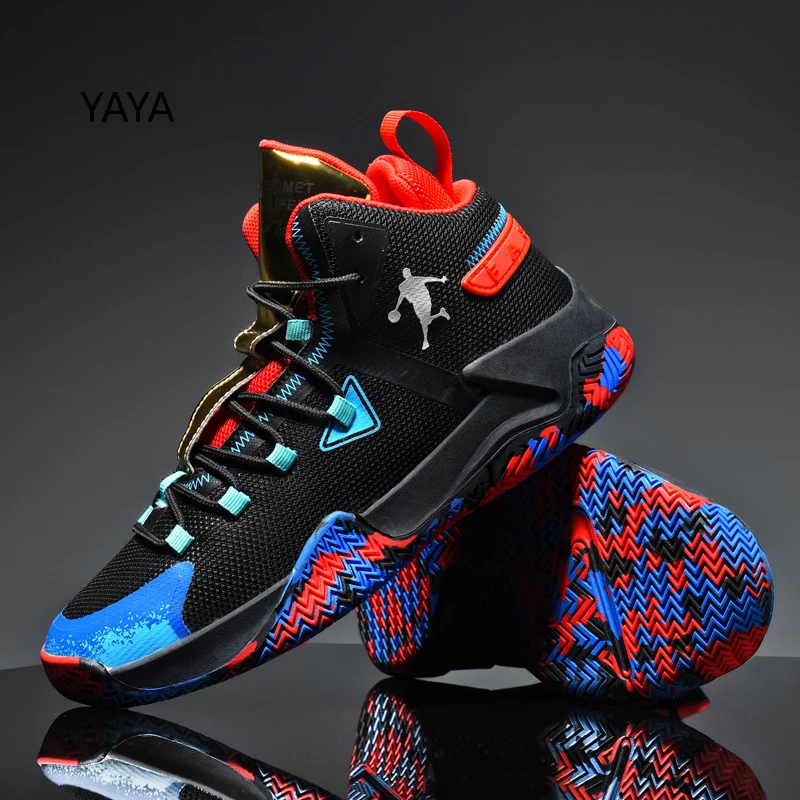 2022Men Basketball Shoes for Outdoor High Top Support Ankle Boost Man Sports Shoes Basket Homme Trainer Sneakers Couple Sneakers