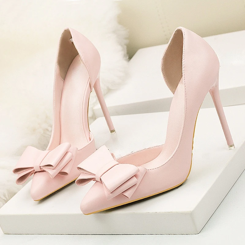 

Новое поступление 2023, женские туфли на высоком каблуке BCEBYL, женские офисные туфли с острым носком, женские туфли на высоком каблуке-шпильке, ...