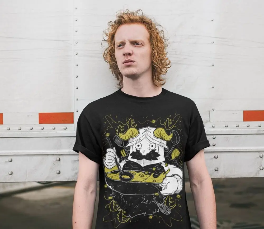 Senshi футболка для еды вкусные в подземелье Подарочная рубашка все размеры