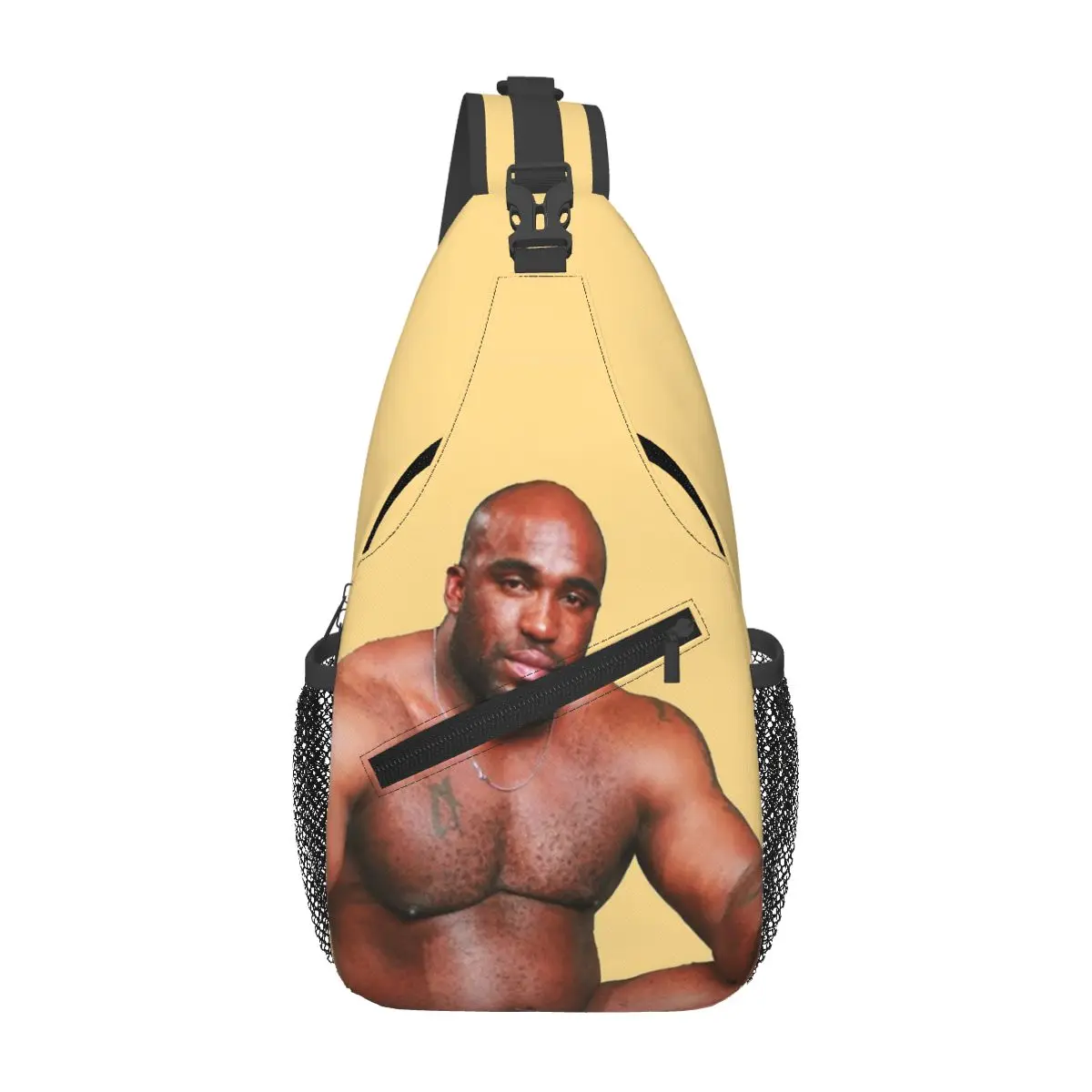 Рождественская нагрудная сумка Barry Wood Meme мужской рюкзак через плечо на слинге