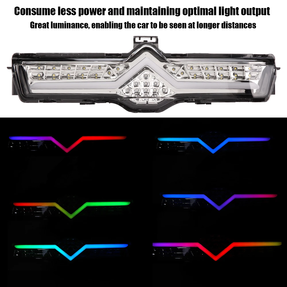 Многофункциональный автомобильный светодиодный задний бампер фонарь подходит