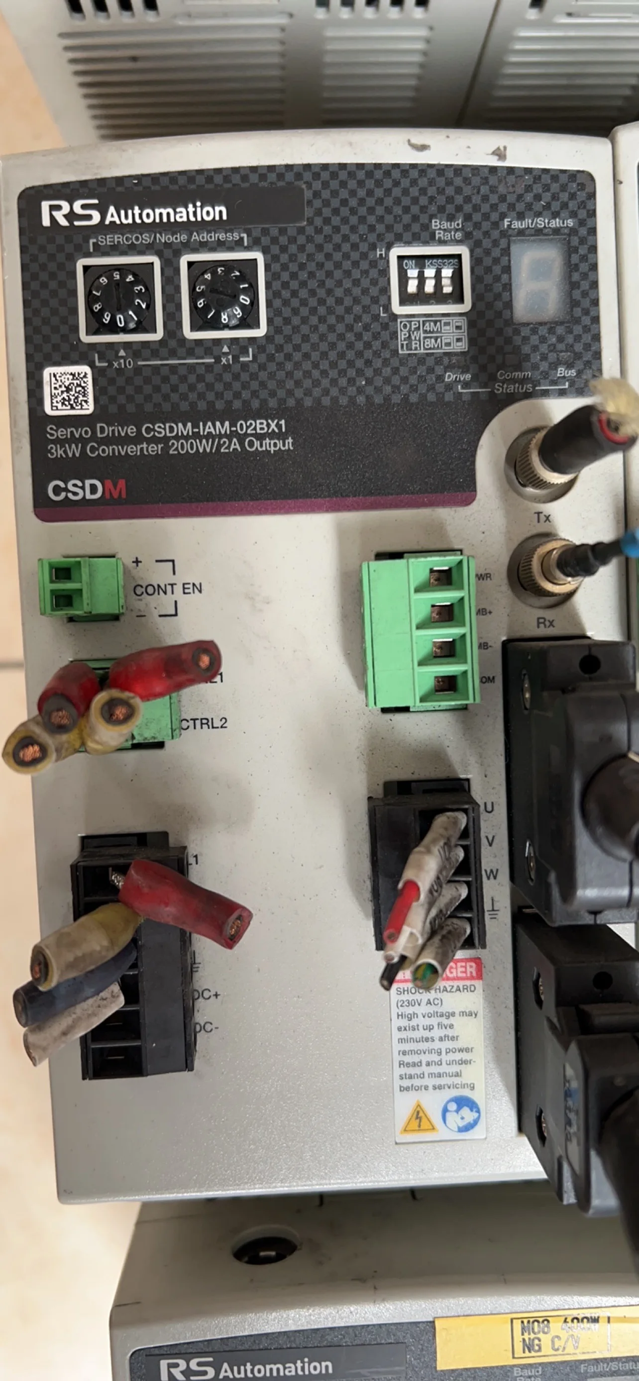 

CSDM-IAM-02BX1 Servo driver , Used one , 90% appearance new , 3 months warranty , fast shipping