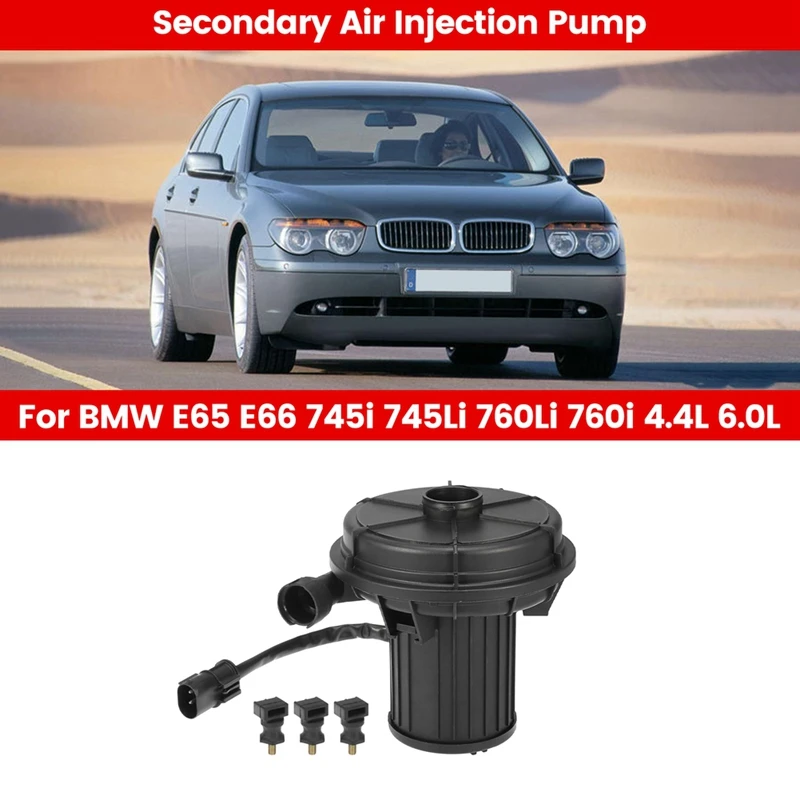 Вторичный автомобильный насос для впрыска воздуха BMW E65 E66 745I 745Li 760Li 760I 4.4L 6.0L 11727572582