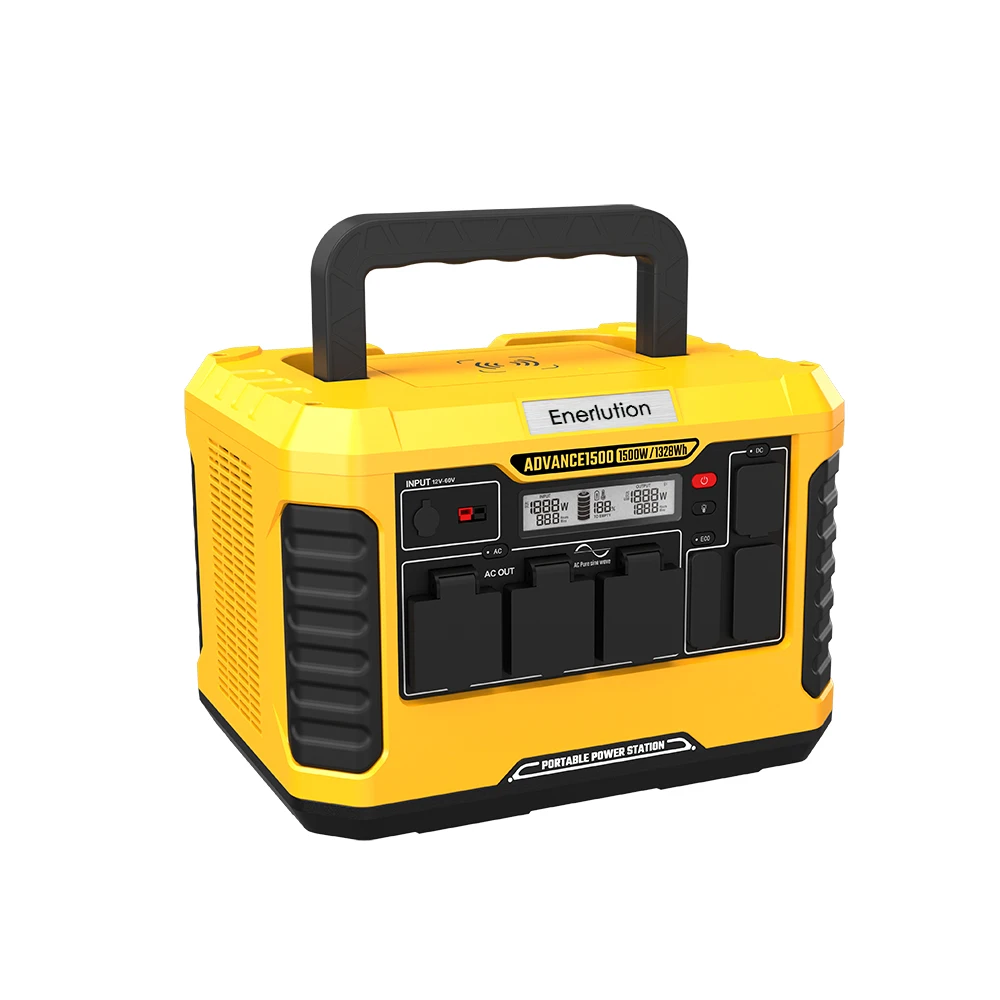 Фабрика энерlution на заказ 24 В 1500 Вт солнечное зарядное устройство портативная