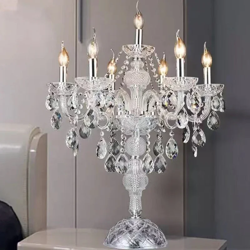 Роскошные современные минималистичные европейские свечи прозрачные