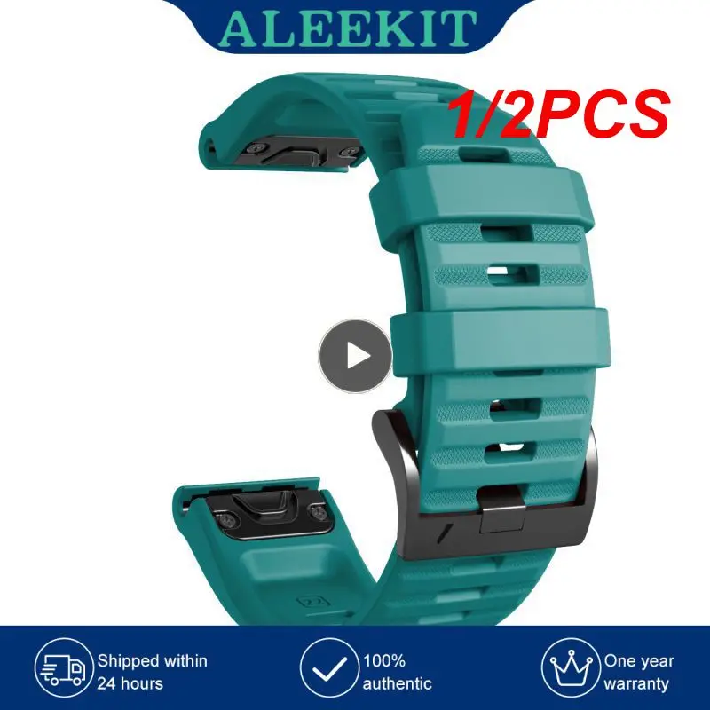 

1/2 шт., силиконовый ремешок для смарт-часов, 22 дюйма, 20 мм