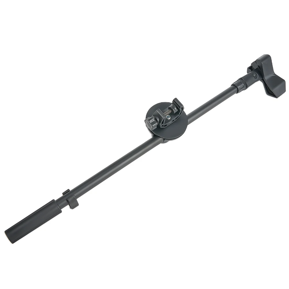 

43cm/17inch Adjustable Tripod Microphone Stand Rotating Boom Arm Microphone Crossbar Stand Tripod Pole For Live Broadcast