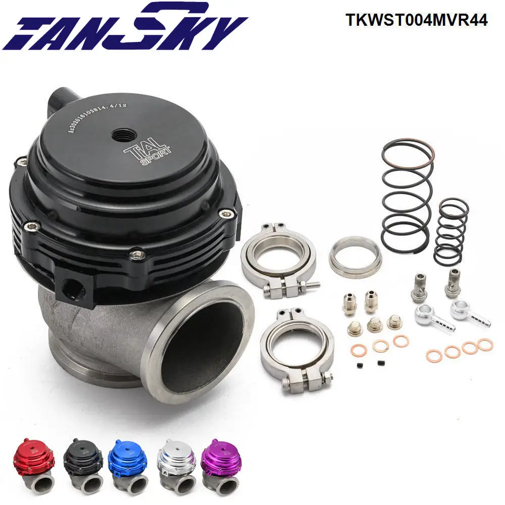 

Комплект наружных отходов MVR 44 мм V Band, 24psi Turbo Wastegate gate с V-образным фланецем, высокое качество