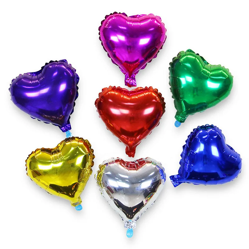 

18-inch Aluminum Heart-shaped Balloons DIY Wedding Party Balloons Decoracion Navidad Balloons Birthday Decoration for Home.75z