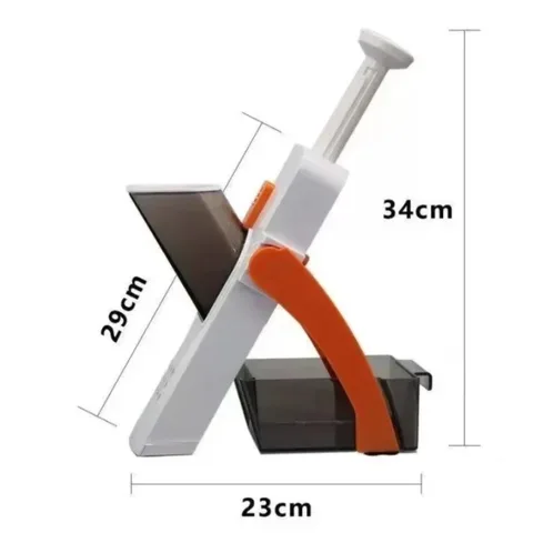 Многофункциональная ручная овощерезка, резак для фруктов, регулируемый кухонный гаджет для безопасной измельчения еды, аксессуары для домашней кулинарии