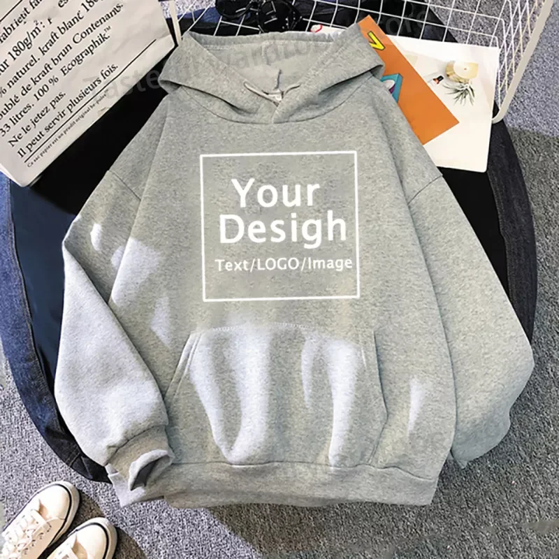 

Your OWN Design Print Men/Women Hoodies DIY Brand Logo/Picture Custom Men's Hoodie DIY Women Sweatshirt Unisex Men Women Clo
