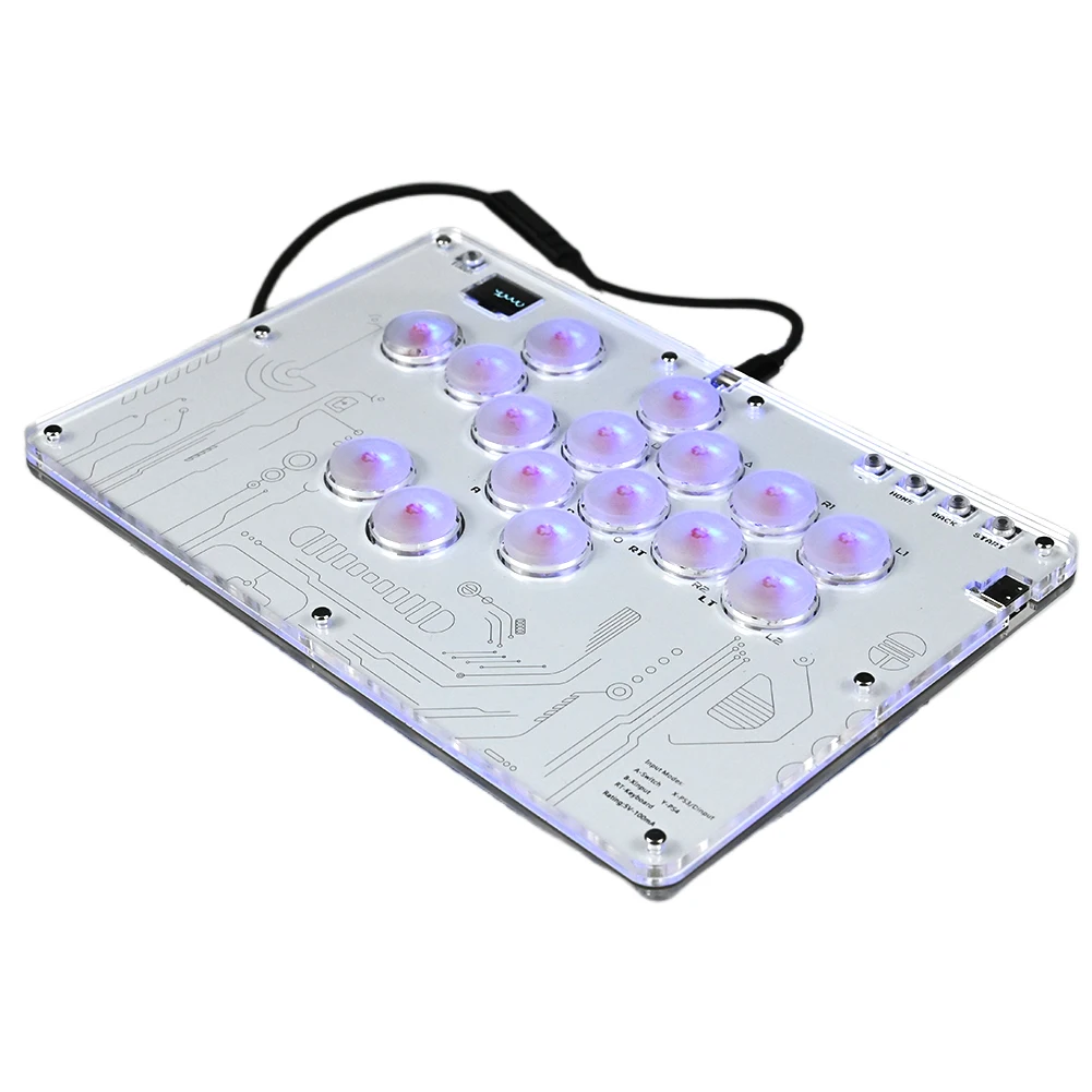 Универсальная игровая клавиатура с пользовательскими функциями RGB и