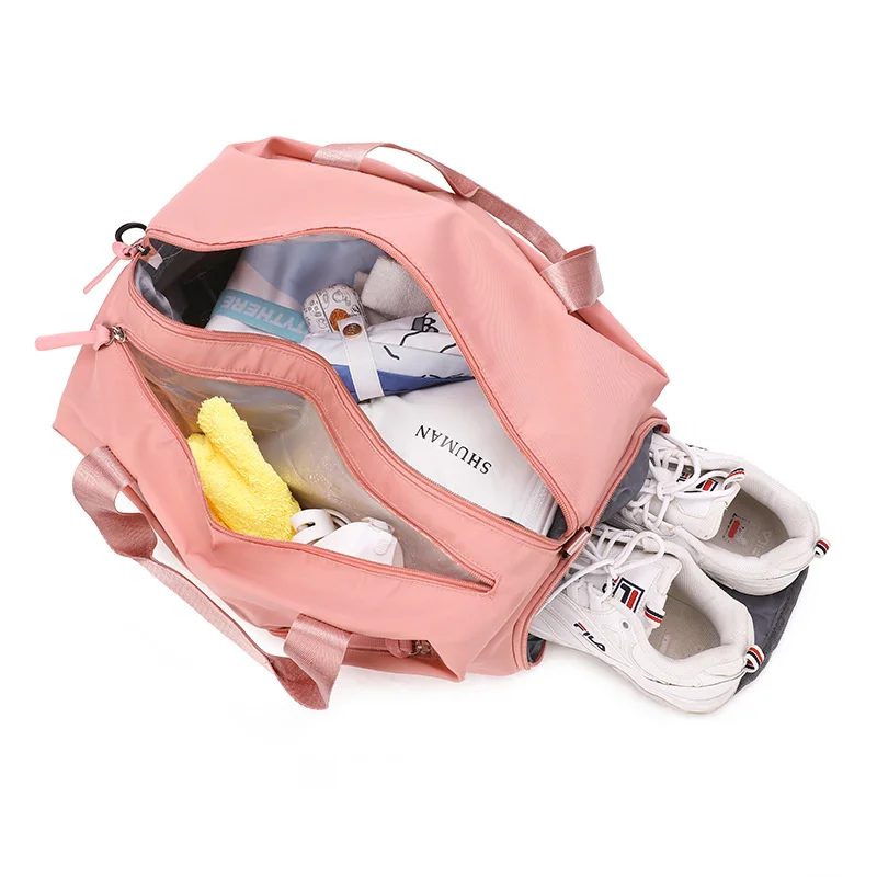 Fashion Travel Bag For Women Luggage Organizer Fitness Sports Bags Waterproof Weekender Vayage Large Capacity Durable Handbag