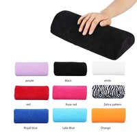 10 colors soft hand palm rest manicure table washable hand cushion pillow holder arm rests nail art stand for manicure pillow