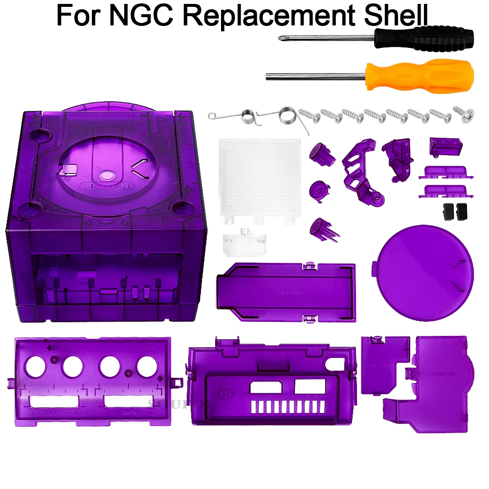 Прозрачный сменный чехол для Nintendo Gamecube NGC DOL-001 и DOL-101 игровые консоли аксессуары