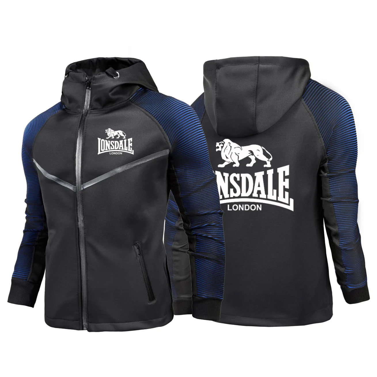 Новинка Весна 2022 мужские мотоциклетные толстовки Lonsdale с логотипом осенний