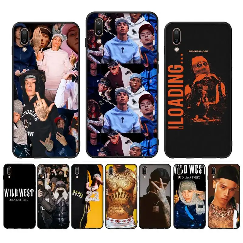 

Central cee uk rapper Phone Case Case For Oppo Reno Realme C3 6Pro Cover For vivo Y91C Y17 Y19 Funda Capa