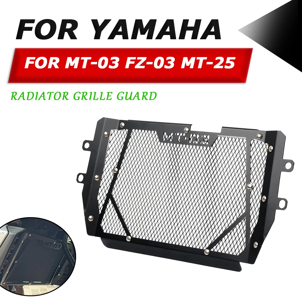 

Motorcycle Accessories Radiator Grill Guard Tank Protection Cover Grill For Yamaha MT-03 MT03 FZ-03 MT-25 MT25 2018 2019 2020