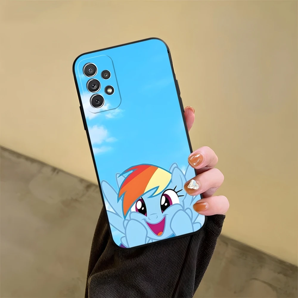 Чехол Rainbow Dash для телефона Samsung Galaxy S23 S24 S20 S21 S22 Ultra Fe Plus M54 A34 A54 A24 A52 A53