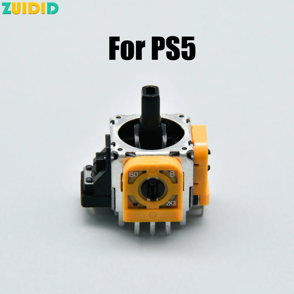 

ZUIDID 2PCS Replacement for PS5 3D Joystick Analog Grips Controller Repair Part 3Pin 3D Analog stick Joystick Sensor Module