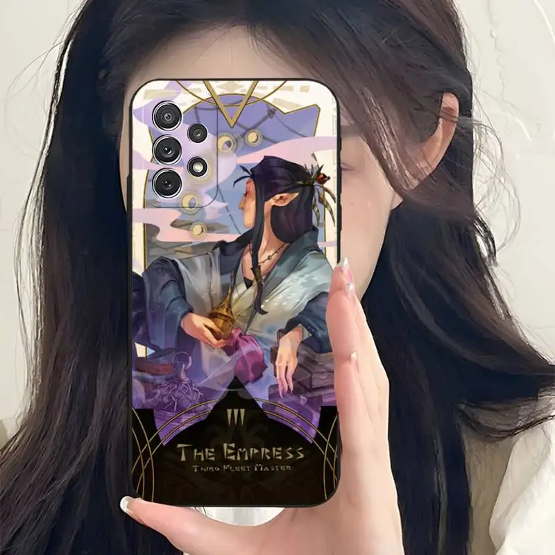 Monster Hunter World Tarot Deck Phone Case For Samsung A53 A52 A51 A50 A21 A22 A30 A31 A32 A40 A42 A80 A71 A73 Funda Cover images - 6