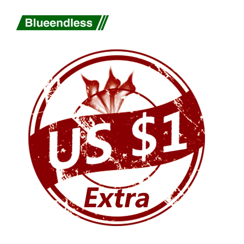 

Blueendless Additional Pay on Your Order Surcharge, Additional costs (if 10 USD, so Pls input 10 pcs. Amounts to pay USD 10)