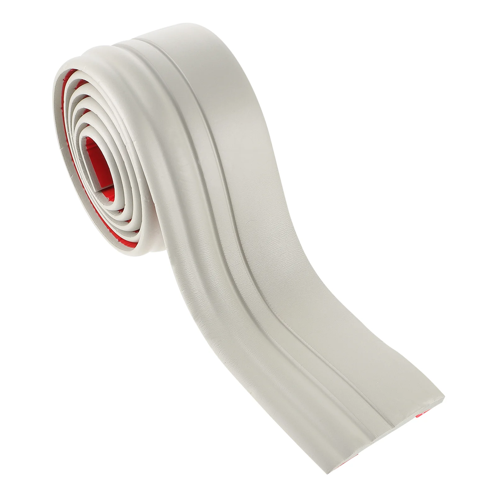 

1 Roll Peel and Stick Molding Floor Baseboard Trim Self Adhesive Baseboard Molding 2 Meters
