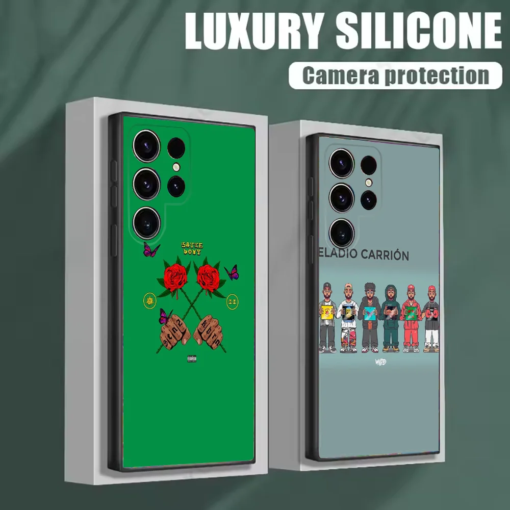 Чехол для телефона E-Eladio C-Carrion Sauce Boyz Samsung S25 S24 S21 S22 S23 S30 Ultra S20 Plus Fe Lite Note 10 черных