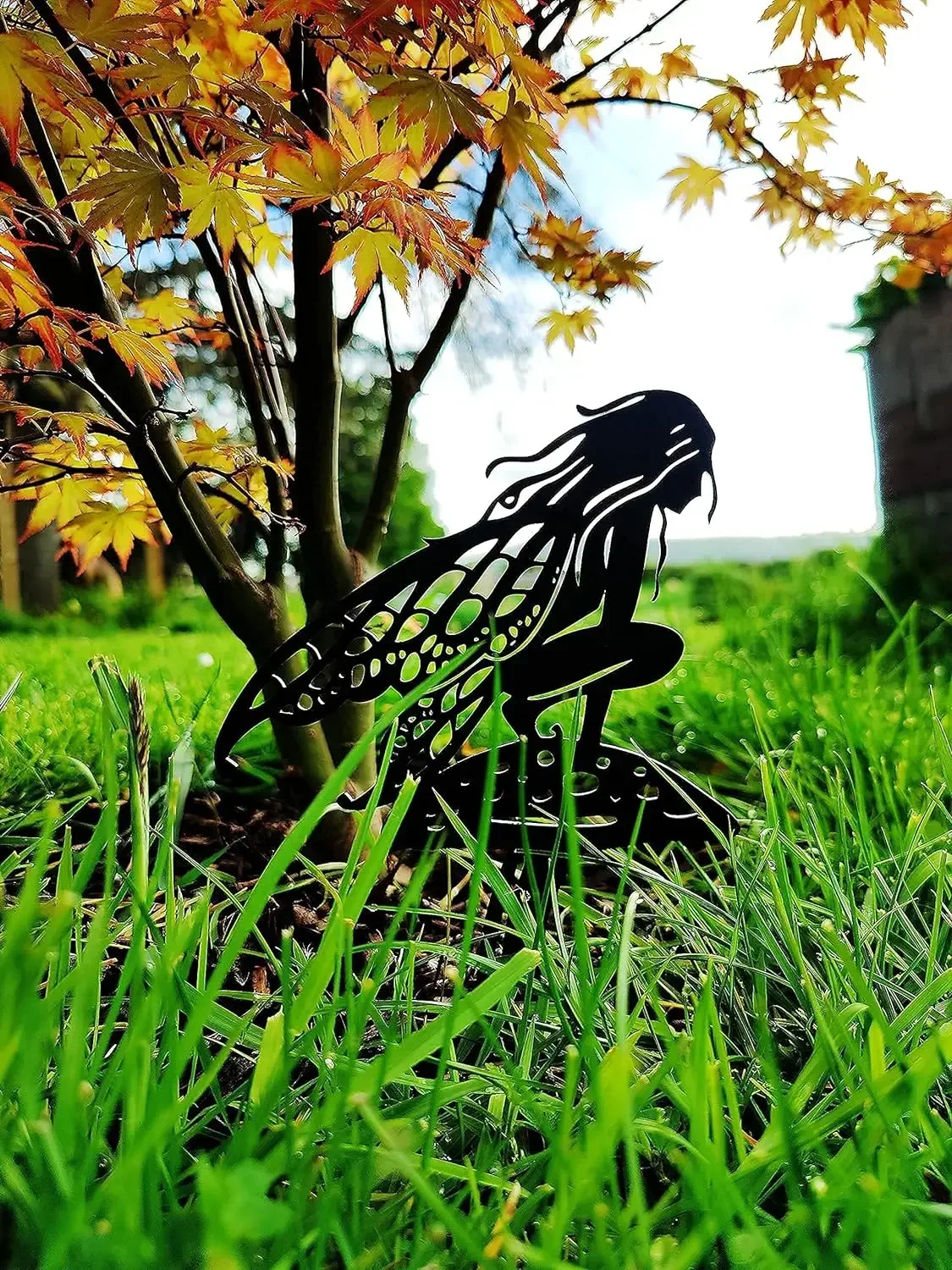 Садовая фея Alette эксклюзивный металлический уличный декор ваш патио и газон