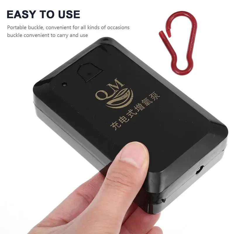 Аквариумный воздушный насос кислородный аэратор для рыб фильтр барботер