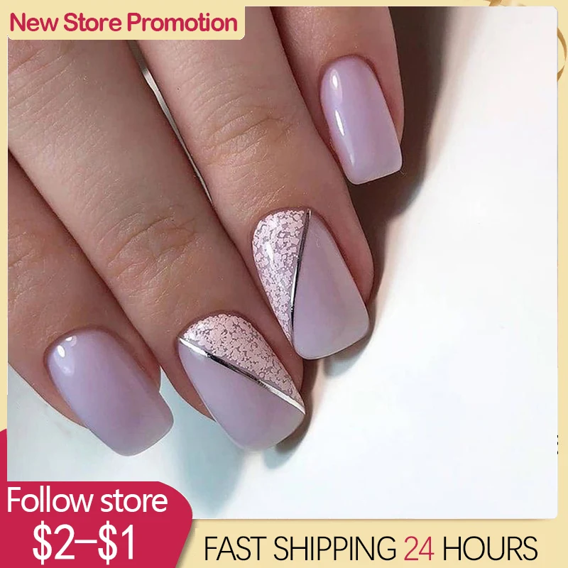 

1pcs Silver Gold Lines Stripe Nail Sticker Decals Metal Strip Nails Slider 3D Self Adhesive Design Nail Art Stickers Strips