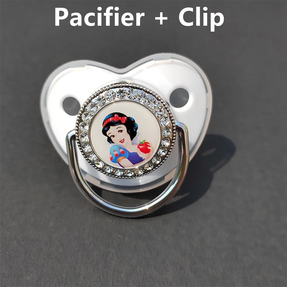

2022 New Hot Sale Newborn Pacifier Shiny Silicone Baby Pacifier Holder Baby Pacifier Nipples Fake Baby Shower Gift Chupete 0-24M