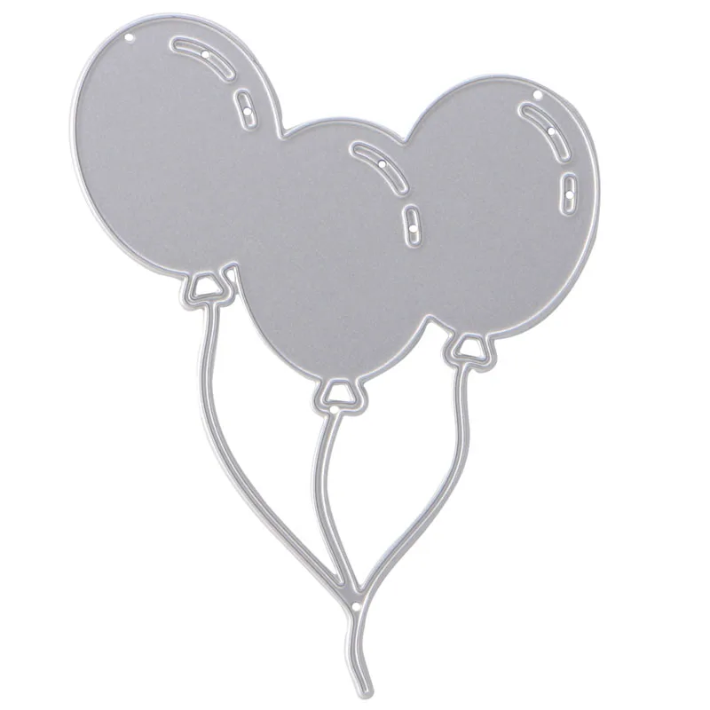 

Balloons Metal Cutting Dies Stencil Scrapbook Paper Card Embossing DIY Craft Dropship