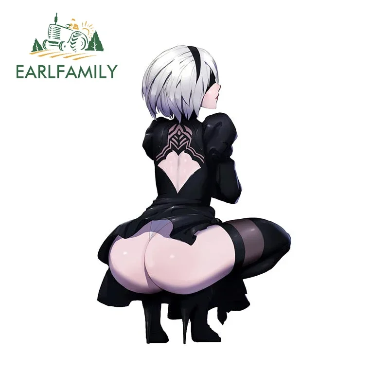 EARLFAMILY 13 см x 8 4 для NieR Automata автомобильные наклейки креативные фотообои скейтборд