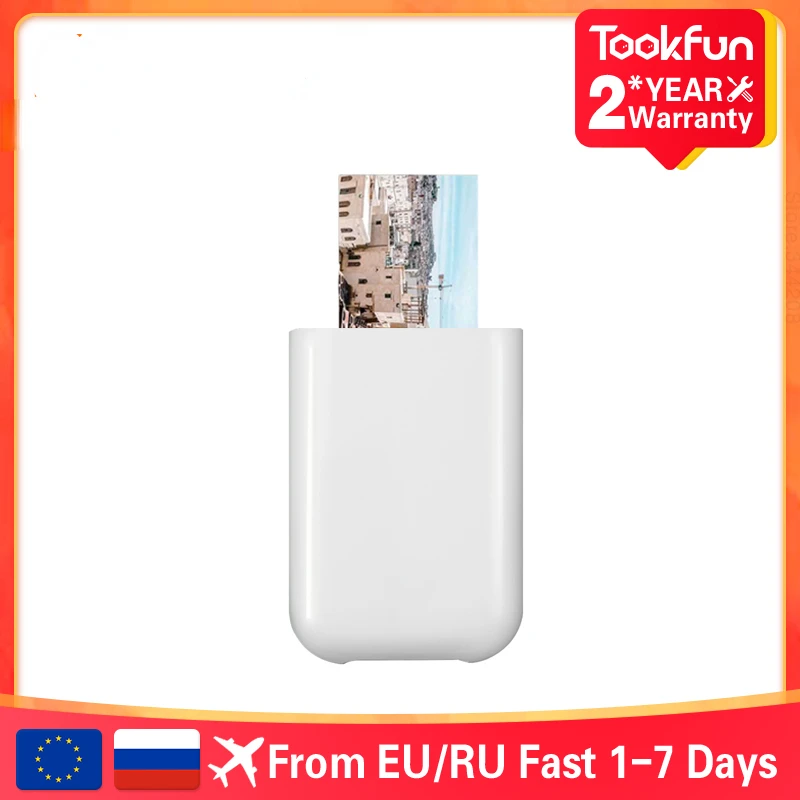 

Оригинальный мини-фотопринтер Xiaomi ZINK, технология без чернил, мультифункциональная AR видеопечать, Bluetooth 5,0, портативный