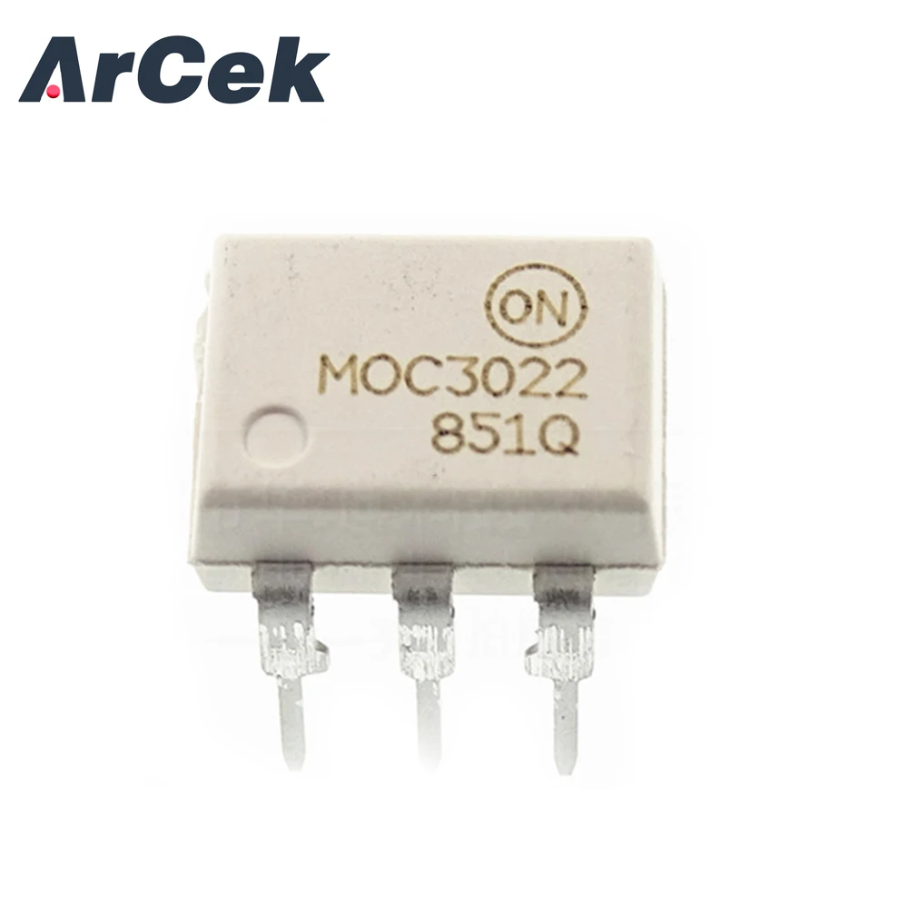 Новые и оригинальные IC 10 шт. MOC3022 DIP6 DIP
