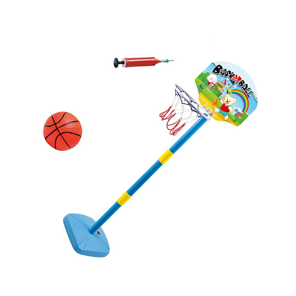 

Kids Basketball Hoop Stand Playing Prop Safe Sports Game Hoop Net Board