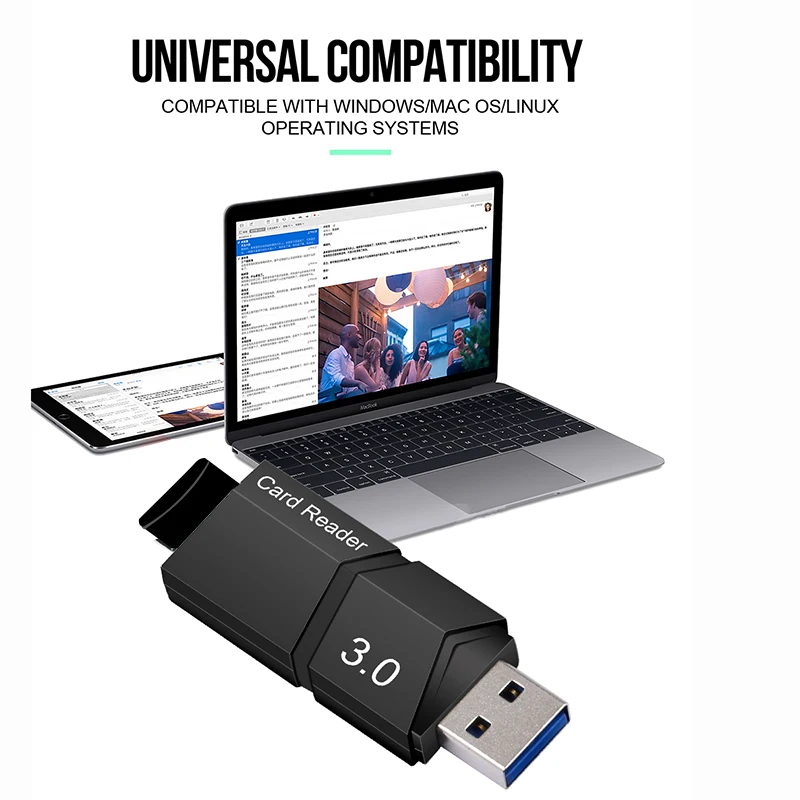 Картридер SD USB 3.0 BESY