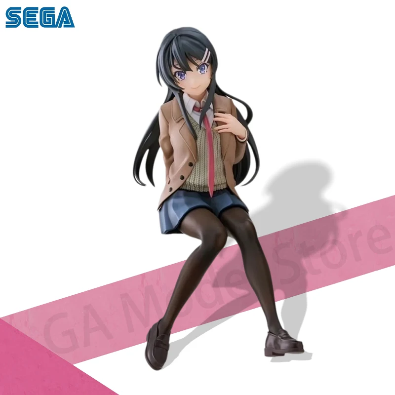SEGA Original Rascal Does Not Dream of A Рюкзак Kid Sakurajima Mai PM Chokonose Фигурка Аниме Униформа Коллекция