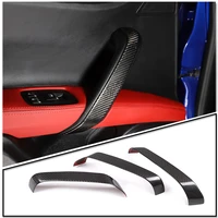 for maserati ghibli 2014 2022 real carbon fiber car styling car inner door handle armrest cover sticker car accessories