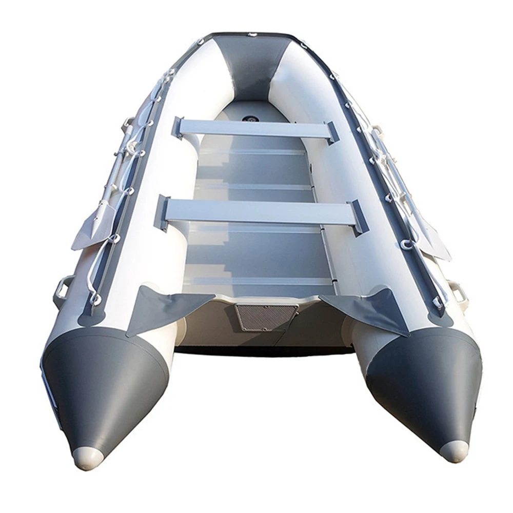 

Newbility 270cm PVC rubber dinghy aluminum alloy floor small fishing rescue rowing boat