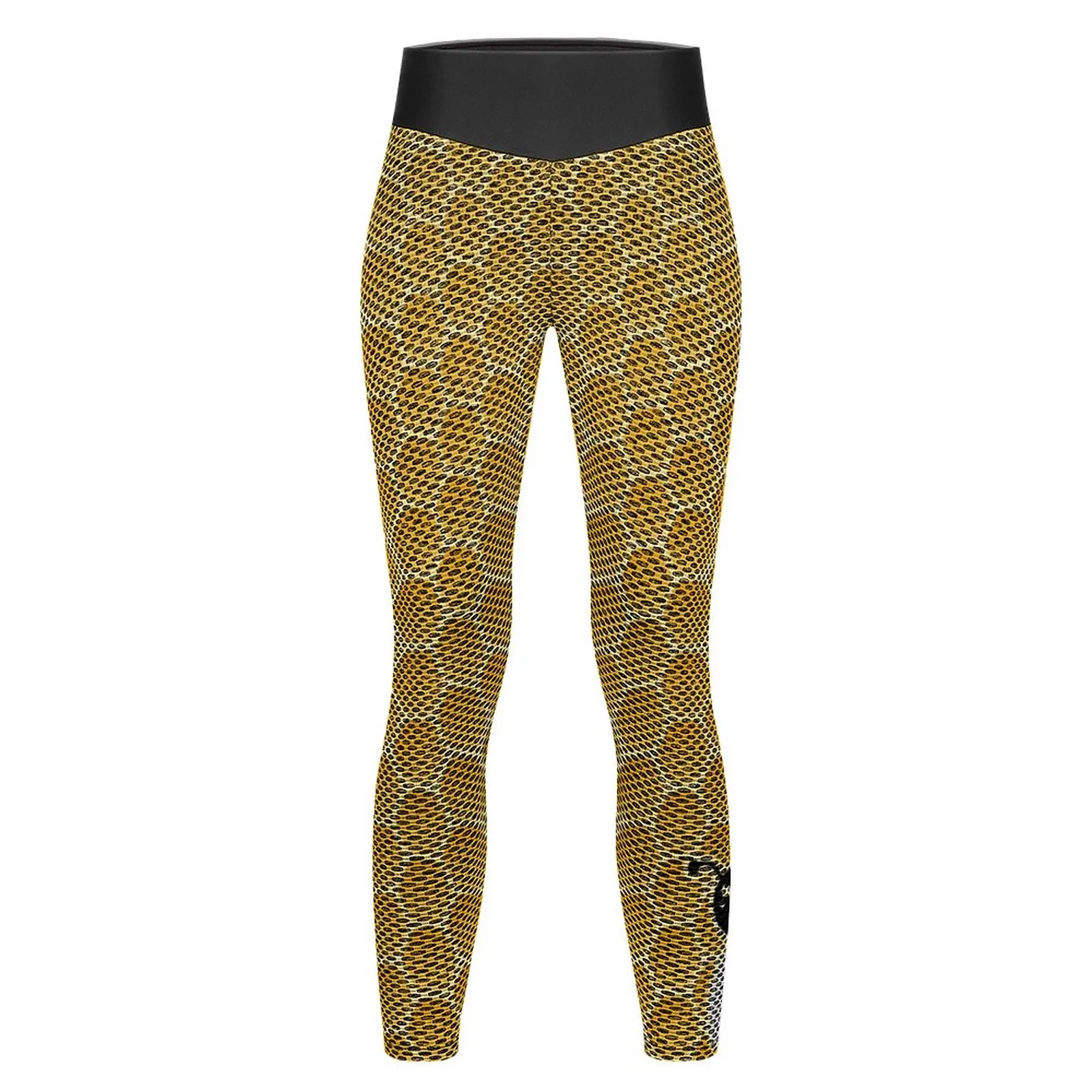 Bumble Bees Leggings Cute Honeycomb Print Work Out Yoga Pants Female Push Up Novelty Leggins Sexy Seamless Graphic Sports Tights images - 3