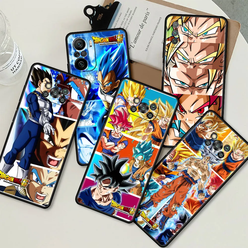 

Phone Case for Xiaomi Mi Poco X4 Pro 5G X3 NFC M3 M4 F3 GT X2 F1 11 Lite 11T 10T 9T Shell Silicone Cover Anime Dragon Ball Z Sac