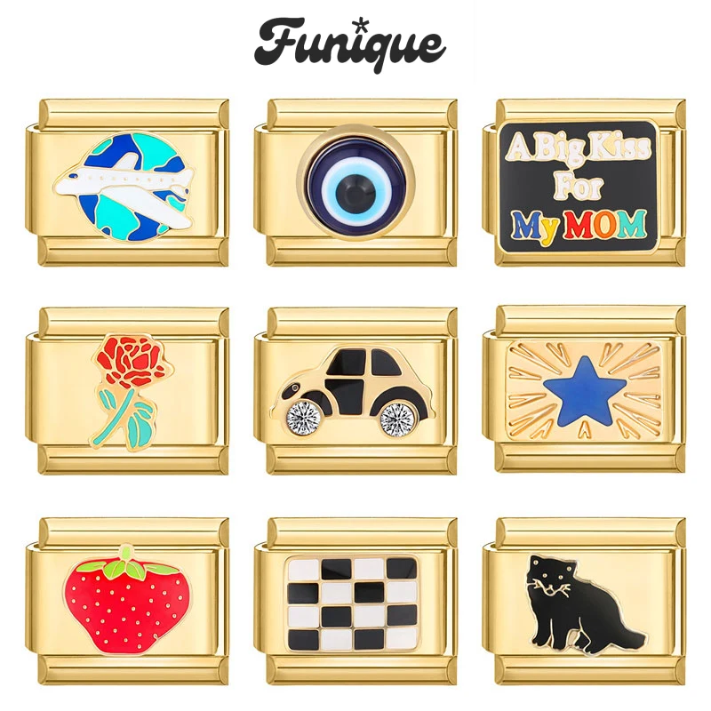 Youvelst очаровательный браслет в стиле ретро красочный цветок Бабочка итальянские