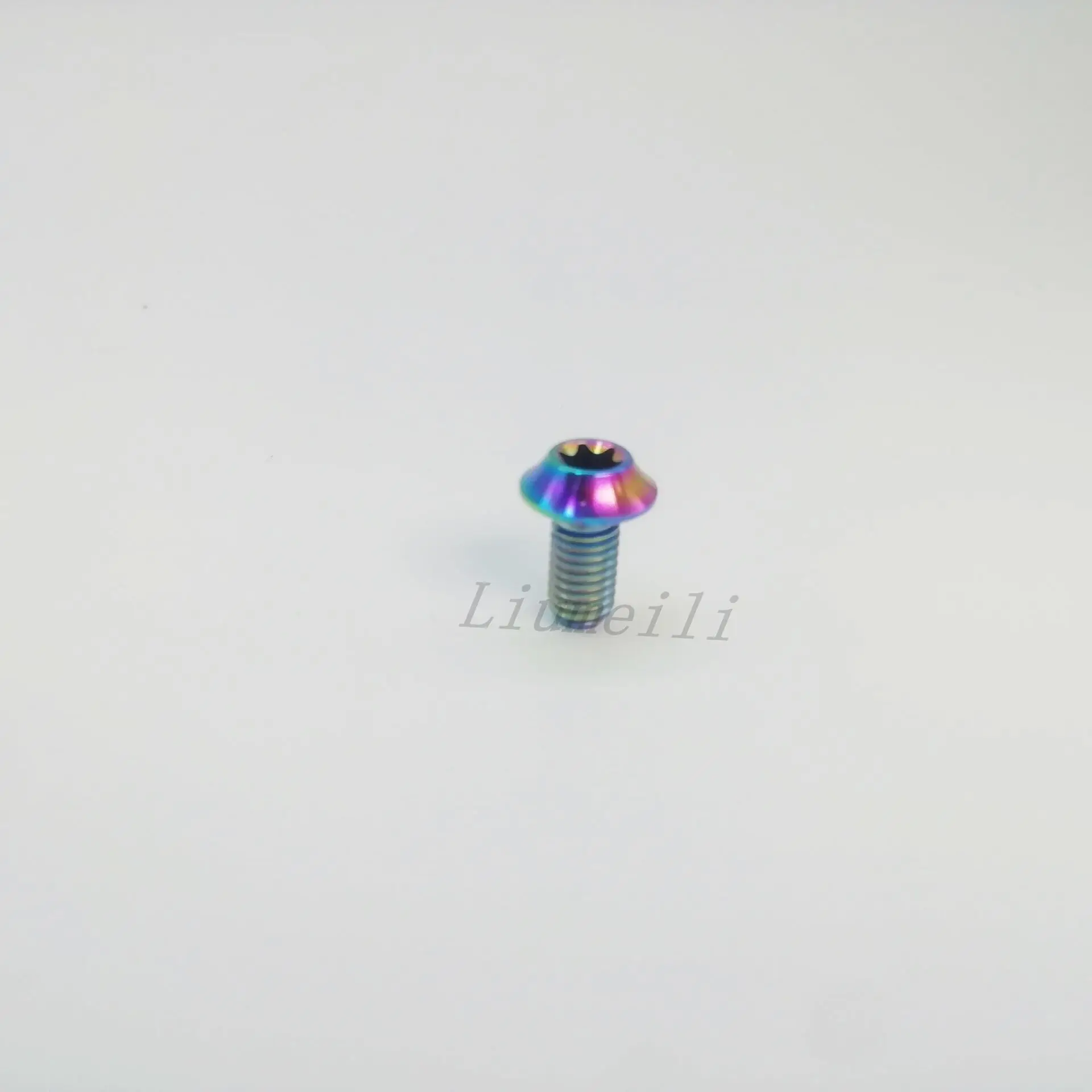 Фото Титановый Ti-болт Liumeili M5x10mm T25 Torx Head Ti M5, винты для велосипеда, дисковые тормоза, роторы для горного и дорожного велосипеда №5