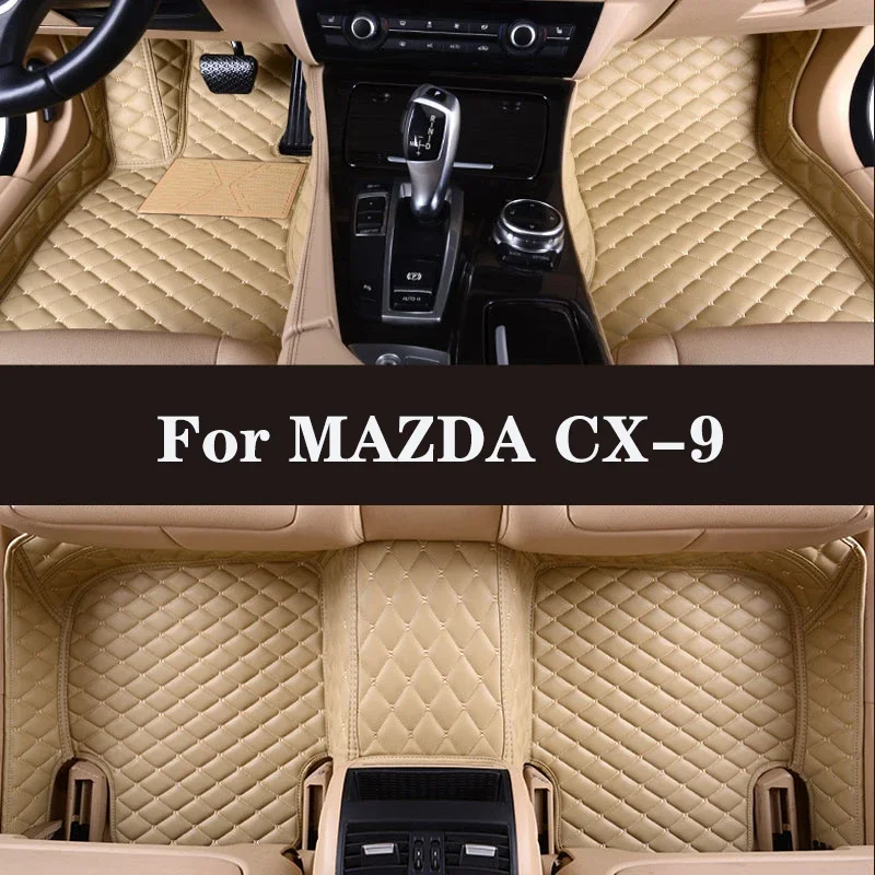

Полностью объемный автомобильный напольный коврик для MAZDA CX-9 2007-2015, автомобильные запчасти, автомобильные аксессуары, Автомобильный интерьер