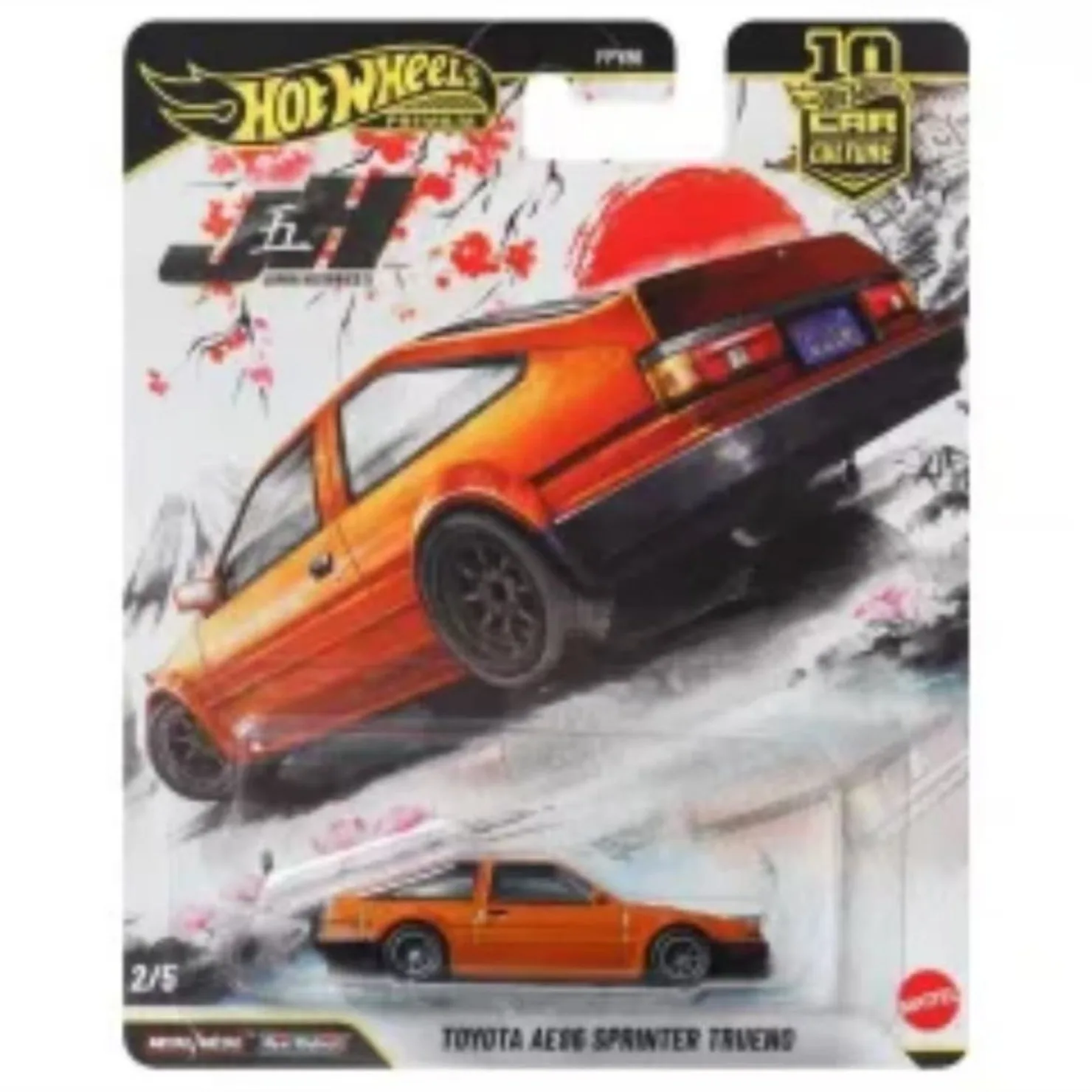 Фото Оригинальные Hot Wheels Премиум Культура автомобилей Япония Историка 5-металлические миниатюрные автомобили Hotwheels 1/64 Модель автомобиля 1:64 Литые под давлением Hotwheels №3