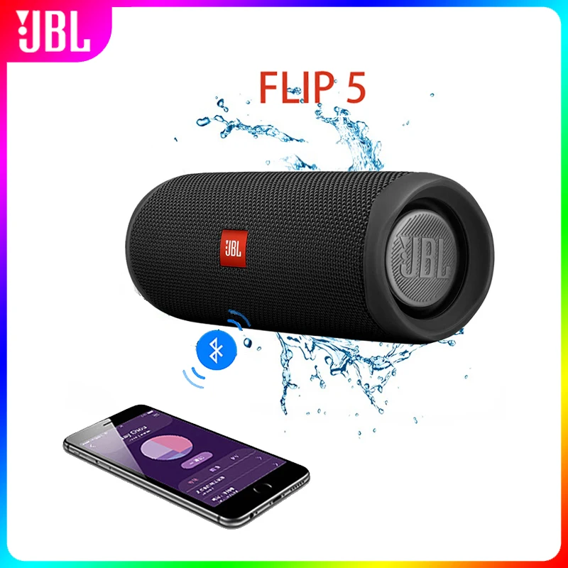 

Original JBL Flip5 Bluetooth Speaker Flip 5 Mini Portable Waterproof Wireless BT Bass Stereo Music Outdoor Travel Party Speaker